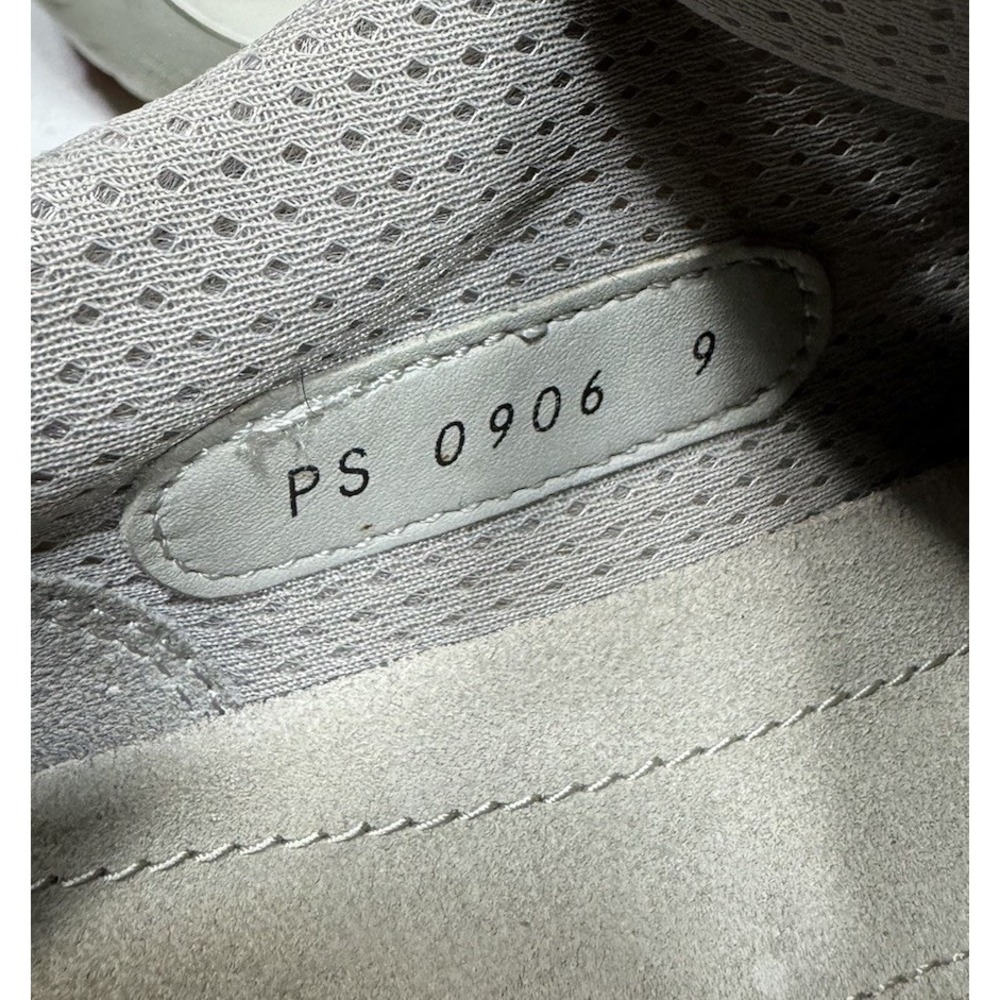 Prada America's Cup Low Sneakers Leather Grey Red Men's Size 10 US / 9UK - Picture 10 of 14